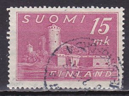 Finland, 1945, Olavinlinna Castle, 15mk, USED - Usados