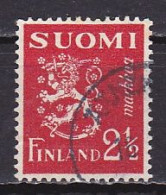 Finland, 1942, Lion, 2½mk, USED - Oblitérés