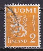 Finland, 1942, Lion, 2mk, USED - Gebruikt