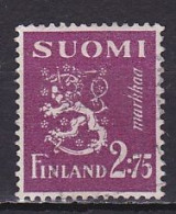 Finland, 1940, Lion, 2.75mk, USED - Gebraucht