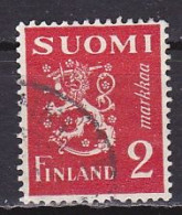 Finland, 1936, Lion, 2mk, USED - Gebraucht