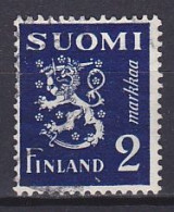 Finland, 1930, Lion, 2mk, USED - Gebruikt