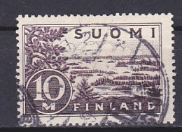 Finland, 1932, Lake Saimaa/Red Violet, 10mk, USED - Gebraucht