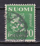 Finland, 1930, Lion, 20p, USED - Used Stamps