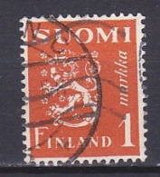 Finland, 1930, Lion, 1mk, USED - Gebruikt