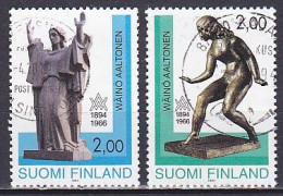 Finland, 1994, Wäinö Aaltonen, Set, USED - Gebraucht