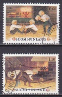 Finland, 1980, Christmas, Set, USED - Usados