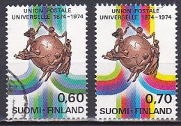 Finland, 1974, UPU Centenary, Set, USED - Usati