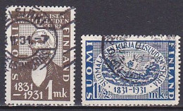 Finland, 1931, Finnish Literary Society Centenary, Set, USED - Gebraucht