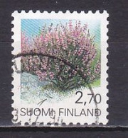 Finland, 1990, Regional Flowers/Heather, 2.70mk, USED - Usados