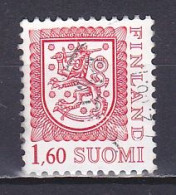 Finland, 1986, Coat Of Arms, 1.60mk, USED - Oblitérés