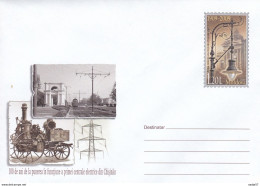 Moldova, 2009 100 Year Electr In Moldova MNH** - Trenes