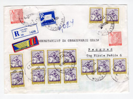 1998. YUGOSLAVIA,SERBIA,BELI POTOK,RECORDED COVER SENT TO BELGRADE,INFLATION,INFLATIONARY MAIL - Storia Postale