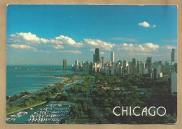 US.- CHICAGO. LOOKING SOUTH FROM THE AREA KNOWN AS THE GOLD COAST PROVIDES THIS CAPTIVATING VIEW OF CHICAGO. - Chicago