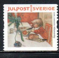 SWEDEN SVERIGE SVEZIA SUEDE 2003 CHRISTMAS NATALE NOEL WEIHNACHTEN NAVIDAD Birthday Of Carl Larsson  MNH - Ongebruikt