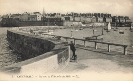 St Malo * Vue Vers La Ville Prise Du Môle * Jetée - Saint Malo