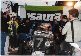 227149 AUTOMOBILE CAR RACE AUTO DE CARRERA 1000 MILLAS SPORT PHOTO NO POSTAL POSTCARD - Andere & Zonder Classificatie