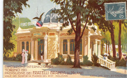 Esposizione TORINO 1911 - Padiglione Fernet-Branca Dei Fratelli Branca Di Milano - Exposiciones