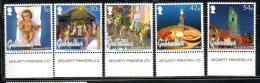 GIBRALTAR GIBILTERRA 2003 CHRISTMAS NATALE NOEL WEIHNACHTEN NAVIDAD COMPLETE SET SERIE COMPLETA MNH - Gibilterra