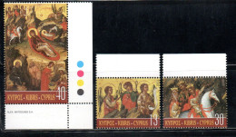 CYPRUS CIPRUS CIPRO 2003 CHRISTMAS NATALE NOEL WEIHNACHTEN NAVIDAD COMPLETE SET SERIE COMPLETA MNH - Unused Stamps