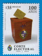 1826 Uruguay 2024-100 A. De La Corte Electoral  - TT:Escudos,Faros,Sobres,Soles - Uruguay