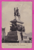 311118 / Bulgaria - Sofia - Monument To The Tsar Liberator Horseman PC 1906 USED 5 St. Prince Ferdinand To Chirpan - Denkmäler