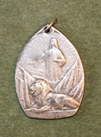 Médaille Coeur Sacré De Jésus Protège La Belgique - Guerre 14-18  Belgian Medal Wwi - Médaillette - Journée - Jourdain - Belgium