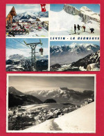 AC858 SUISSE LEYSIN LES DENTS DU MIDI  - 2 CARTES POSTALES - Leysin