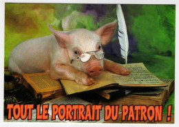 CPM TOUT LE PORTRAIT DU PATRON !  Carte Neuve - Humour