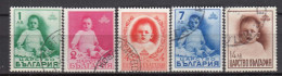 Bulgaria 1938 - Anniversaire Du Prince Simeon, YT 319/23, Used - Used Stamps