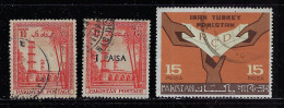 PAKISTAN  1954,1965 SCOTT #69,123,217   USED  $0.70 - Pakistan