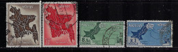 PAKISTAN  1955  SCOTT #80,81,110,111  USED  CV $0.90 - Pakistan