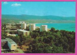311082 / Bulgaria - Sunny Beach - Aerial View Hotel Beach Black Sea Resort PC Septemvri Bulgarie Bulgarien Bulgarije  - Hotels & Restaurants