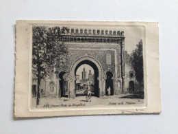 Carte Postale Ancienne FES Porte De Bouyeloud Entrée De La Médina - Fez