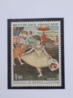 Timbre – France – 1970-n° 1653 -Oeuvre D' Edgar DEGAS *Danseuse Au Bouquet De Flurs, Saluant -Etat : Neuf - Nuovi