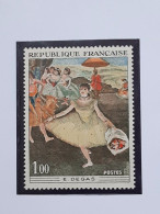 Timbre – France – 1970-n° 1653 -Oeuvre D' Edgar DEGAS *Danseuse Au Bouquet De Flurs, Saluant -Etat : Neuf - Ungebraucht