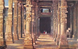 India - DELHI - Colonnade, Hindoo Pillars, Kutub Minar - Publ. Raphael Tuck  - Inde