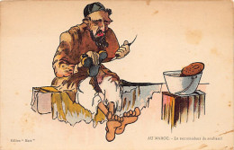 JUDAICA - Maroc - Caricature De Juif Raccomodeur De Souliers - Ed. Flandrin  - Judaisme