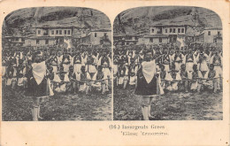 Greece - Greek Insurgents - STEREO POSTCARD 16 - Publ. C. Eleftheroudakis 232 - Greece