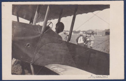 CPA Autographe Signature De Lucien Bossoutrot Aviateur Aviation Carte Photo Tulle Voir Dos - Aviadores Y Astronautas