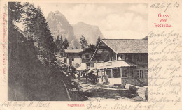 ROSENLAUI (BE) Sägemühle - Hôtel Gr. Scheidegg - Verlag Chr. Brennenstuhl 20393 - Autres & Non Classés