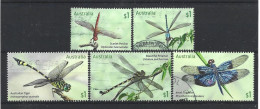 Australia 2017 Dragonflies Y.T. 4482/4486 (0) - Gebraucht