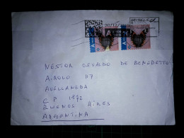 BELGIQUE, Enveloppe Envoyée Par Avion à Buenos Aires, République Argentine Avec Divers Timbres-poste. - Usados