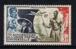 Indochine - YV PA 48 N** MNH Luxe , UPU , Cote 8 Euros - Posta Aerea