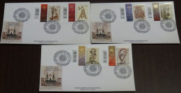 Greece Mount Athos 2011 Initial Letters I Unofficial FDC - FDC