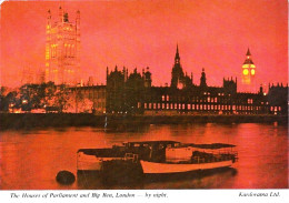 *CPM - ROYAUME-UNI - ANGLETERRE - LONDRES - Maison Du Parlement Et Big Ben - De Nuit - Houses Of Parliament