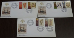 Greece Mount Athos 2011 Initial Letters III Unofficial FDC - FDC