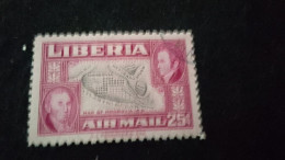 LİBERYA--1952   10  C      DAMGALI - Liberia