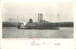 Hudson River Dayline Steamer New York - Paquebots