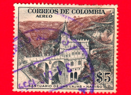 COLOMBIA - Usato - 1954 - Santuario Di Las Lajas, Nariño - 5 - Colombia